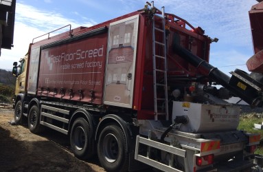 Mobile Screed Factory CE marked Alpha Screed_Fast Floor Screed Ltd