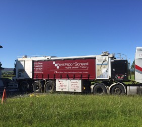 The Big Rig - Fast Floor Screed Ltd - Mobile Screed Factory