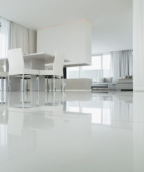 SMET QUALITY WHITE MODERN FLOOR