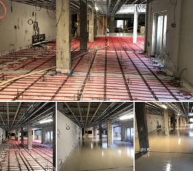 268 m2 Alpha Hemihydrate screed_ Mobile Screed factory_Fast Floor