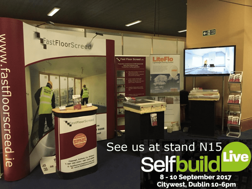 Great success at the City West Build Live 2017 Fast Floor Screed