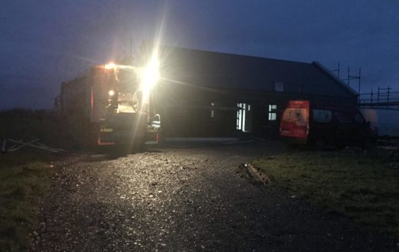 No rest at Christmas_Alpha Hemihyrdrate in Thurles for Cooldine construction_Fast Floor Screed
