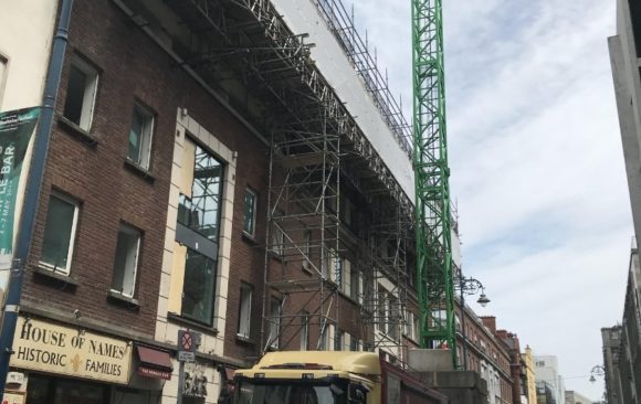 John Paul Construction in Fleet St, Dublin_LiteFlo and Rapid Set screeds_fast floor screed ltd