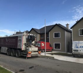 Castleoaks_New Semi detatched Homes_JC Brenco_Fast Floor Screed Mobile Screed Factory