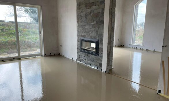 Self Build self-levelling floor screed | Fenagh Co Carlow Fast Floor Mobile Screed Factory