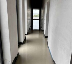 Self levelling liquid screed over UFH | new Self Build floor | | Coney Island Co Down | Fast Floor Screed