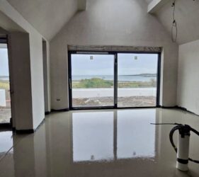Stunning self-build in Coney Island, Co Down | Fast Floor Screed | Self levelling screed over UFH